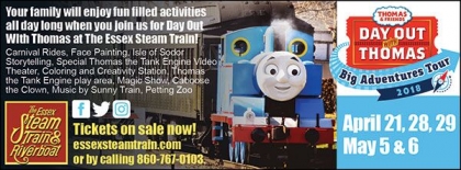 essex steam train adventures thomas tour april